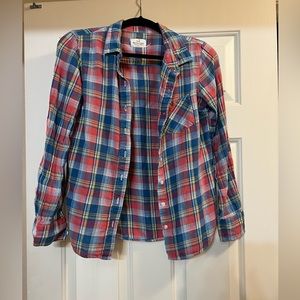 Plaid Button Down Shirt